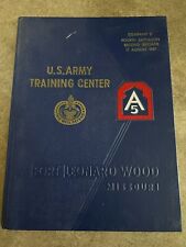 1967 U.S. Army Training Center Fort Leonard Wood Missouri Yearbook August 17 picture