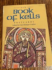 Book of Kells Cards Dover Beautiful Illuminated manuscript 6 postcards Medieval picture