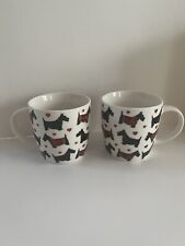 Pair of Milly Green Scottish Terrier Mugs picture
