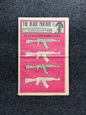 1970 Black Panther Political Party Propaganda, Education Art Civil Rights Memor picture