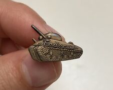 Very Rare WW2 Federal Machine & Welder Co M4A2 Tank Production Plant Pin WWII picture