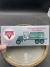 Conoco 1925 Kenworth Stake Truck Bank Limited Edition #7 ERTL 2778 1993 NIB picture