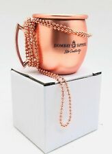 Bombay Sapphire Copper Clad Mini Moscow MULE MUGS  with Chain~SPRING SALE  picture