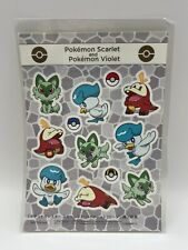 Pokemon Scarlet and Pokemon Violet Purchase bonus sticker picture