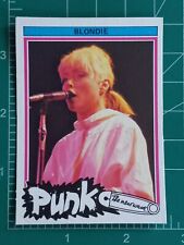 1977 Monty gum PUNK the new wave ROOKIE CARD rock BLONDIE DEBORAH HARRY  picture