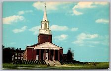 Buckhannon West Virginia Wesley Chapel & Religious Center Chrome Postcard picture