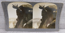 VTG Stereoview Photo Card Keystone View Co 1899 Glacier Point Yosemite Valley CA picture