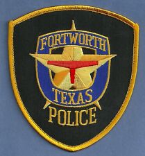FORT WORTH TEXAS POLICE SHOULDER PATCH picture