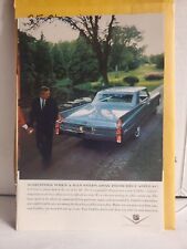 Advertisement 1963 Cadillac 2-Door Blue picture