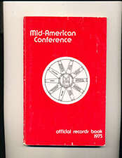 1975 mid american conference records book bxconf picture