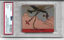 1942 R168 WAR SCENES #110, B-A-F OVER FRANCE,  PSA GRADED VG-EX 4 picture