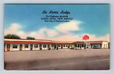Santa Rosa NM-New Mexico, La Loma Lodge, Advertising, Antique Vintage Postcard picture