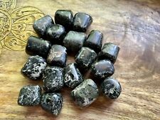 1X Preseli Bluestone Tumbled Stone 20-25mm Reiki Healing Crystal Past Lives UK picture