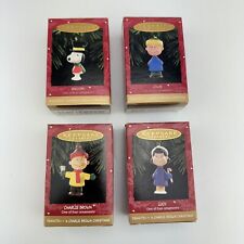 4 Hallmark Ornament Snoopy Linus Lucy Peanuts A Charlie Brown Christmas with Box picture