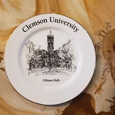 Clemson University Tillman Hall Decorative Dinner Plate picture