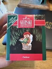 Hallmark Keepsake Ornament Oliver Reading to a Bunny 1992 picture