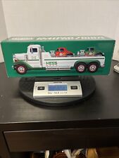 2022 Hess Flatbed Toy Truck with Hot Rods has 42 Lights & Sounds-NEW picture