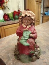 Vtg Tom Clark Gnome Mrs. Claus Figurine picture