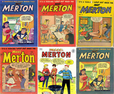 1950's Meet Merton Comic Book Package - 6 eBooks on CD picture