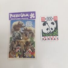 San Diego Zoo Giant Panda Patch & Animal Postcard Puzzle, New picture