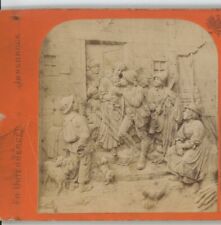 Engraving with Baby Tirol Innsbruck Austria Unterberger Stereoview picture