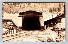 Winterpark CO-Colordao, RPPC: West Moffat Tunnel Entrance, Vintage Postcard picture