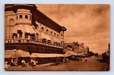 7th & Irwin Street HANFORD California ~ Antique Edward Mitchell Postcard 1910s picture