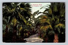 Los Angeles CA-California, In Eastlake Park, Antique, Vintage c1910 Postcard picture