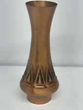 Mid Century German Copper Vase Massiv Kupfer Read Description picture