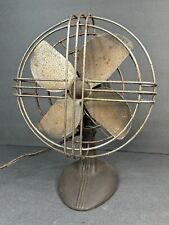 Vintage Electric Small Oscillating Fan For Repair Or Parts picture