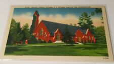 Vintage 1930s postcard Calvary Church Fletcher North Carolina Ashville Episcopal picture