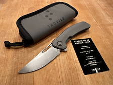 Tactile Knife Co. Archer MagnaCut Milled Titanium Scales picture