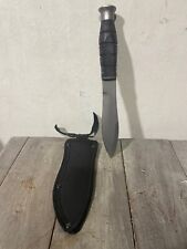 Russian SARO Spetsnaz Knife matted Airborne units rubber handle by Saro company picture