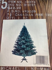 Vintage Christmas Tree Michael J. Neuman 7.5 foot Canadian Pine Tree picture