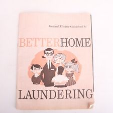 Vintage General Electric Guidebook Better Home Laundering Booklet GE Advertising picture