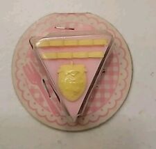 Vintage 80's Kutsuwa Eraser Sealed Japan Cake Slice RARE Pink Yellow Strawberry  picture