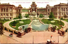 Vintage DB Postcard~Marseilles France~Palace of Long Champs~c1915 picture