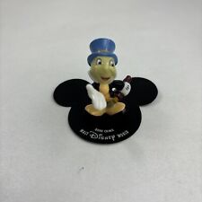Vintage Jiminy Cricket Mini Figurine 1 1/2” Bone China Walt Disney World picture
