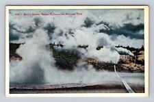 Yellowstone National Park, Norris Geyser Basin, Series #4287 Vintage Postcard picture