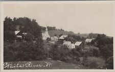 Waits River, Vermont View Church 1910s RPPC Photo Postcard picture