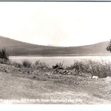 c1940s Klamath Lake, OR RPPC Mountain McLaughlin Real Photo Sawyers Ore Mt A164 picture