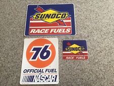 LOT OF 3 RACE FUEL STICKERS picture