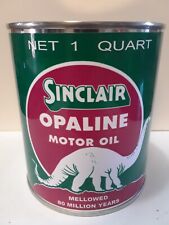 Sinclair Opaline Motor Oil Can 1 qt. -  ( Reproduction Tin Collectible ) picture
