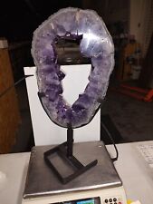 Amethyst Portal On Metal Stand picture