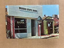 Postcard Murdo SD South Dakota Pioneer Auto Museum Murdo State Bank picture