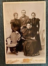LIV4288 Photo Photography Card Cabinet E. Dessendier Roanne Family Fashion picture