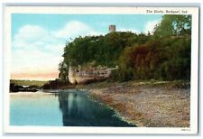 c1910's Scenic View Of The Bluffs Rockport Indiana IN, Nature Antique Postcard picture