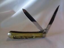 Carl Schlieper Solingen Germany 20SS-DS Stag German Eye Trapper Knife-  picture