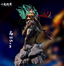 Attack On Titan Levi·Ackerman Cosplay Anime PVC 35cm Figure Model Statue Gift  picture