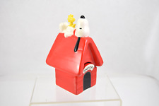Peanuts Snoopy Woodstock Doghouse Salt and Pepper Shakers Ceramic picture